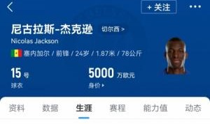 kaiyun-如何评价？拜仁得杰克逊1年使用权 切尔西获得钱+工资+潜在超多钱